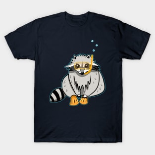 RACCOON NAVY T-Shirt